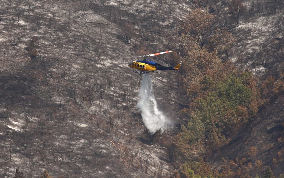 Fire breaks out in Kalavryta; Corinthia blaze under control