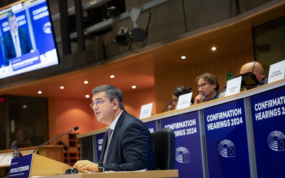 European Parliament approves Tzitzikostas’ candidacy for transport portfolio